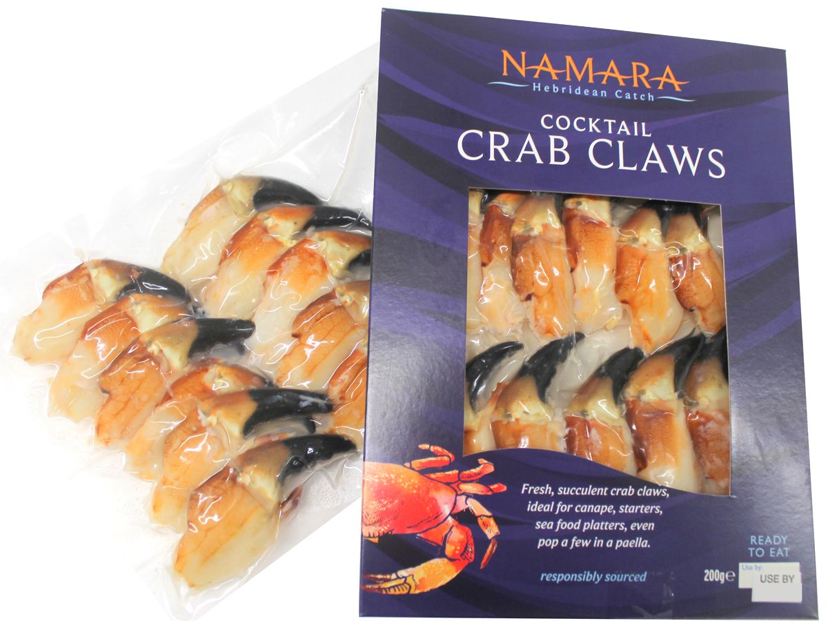 Cocktail Crab Claws 200g vac pack